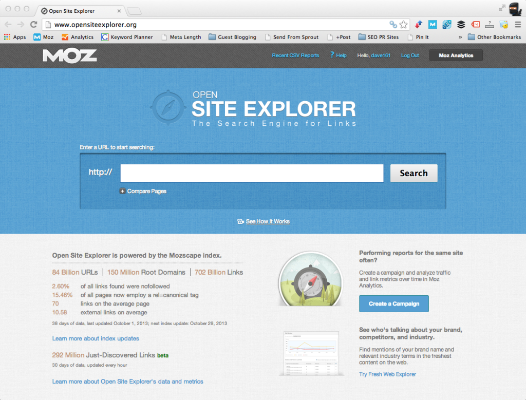 open site explorer